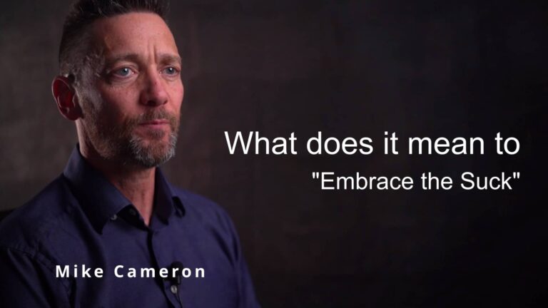 Learning to Embrace the Suck