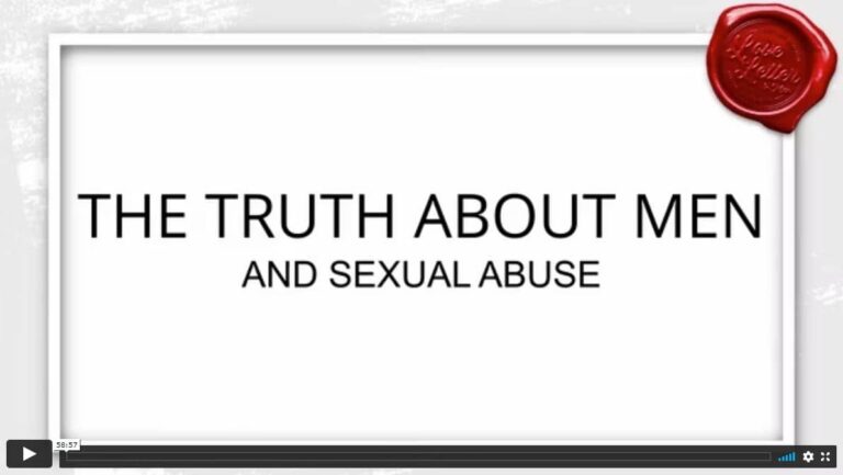 The Truth About Male Sexual Abuse